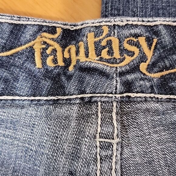 Fantasy slim fit blue denim jeans Size 8 - Picture 8 of 12